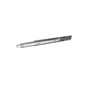 Richelieu 18" Full Extension Drawer Slides 2-Pack 100lb Side Mount Silver